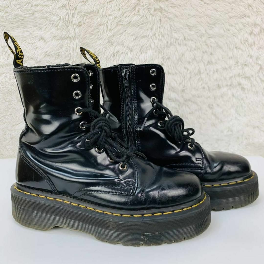 Dr.Martens(ドクターマーチン)のメンテ済✨ドクターマーチン JADON ブラック 厚底 UK5 (約24cm) レディースの靴/シューズ(ブーツ)の商品写真