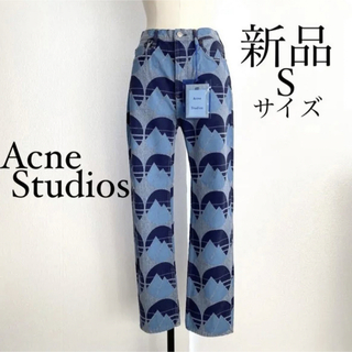 アクネストゥディオズ(Acne Studios)のAcne Studiosアクネストゥディオズ　デザインデニム ジーンズ　Sサイズ(デニム/ジーンズ)