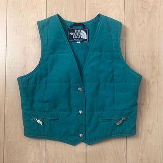 ザノースフェイス(THE NORTH FACE)のノースフェイス 70-80s キッズ ベスト USA製 グリーン 12(ジャケット/上着)