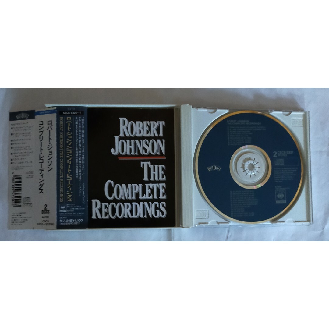 ブルース名盤CD帯付初CD化2枚組ロバートジョンソンコンプリートレコーディングス エンタメ/ホビーのCD(ブルース)の商品写真