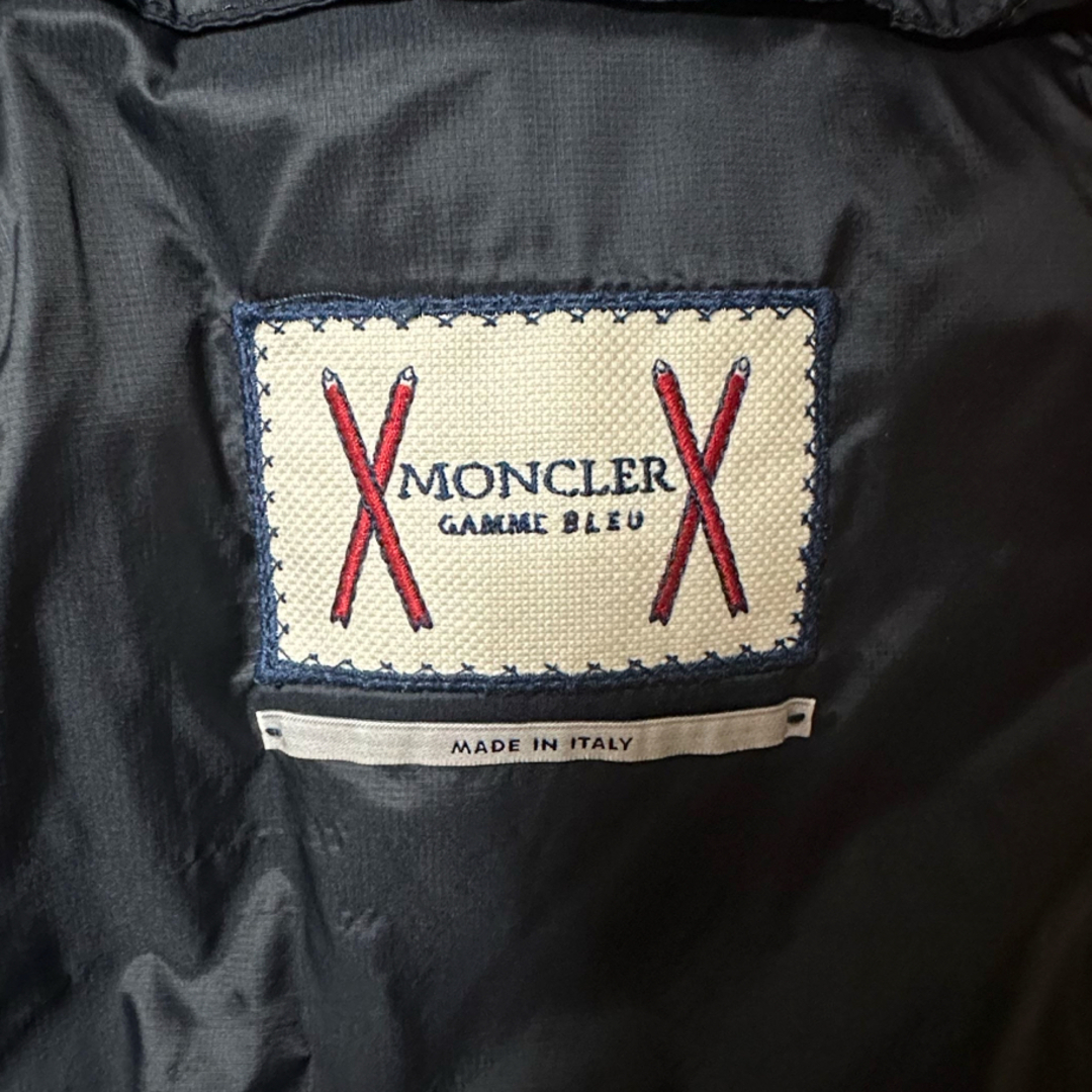 MONCLER(モンクレール)のMONCLER GAMME BLEU テーラードダウンジャケット 美中古品 メンズのジャケット/アウター(ダウンジャケット)の商品写真