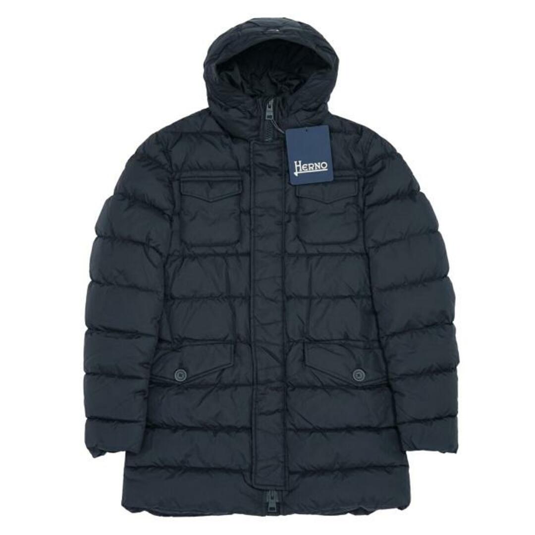 HERNO - HERNO ヘルノ ポーラテック 4ポケットフードダウン HERNO - HERNO ヘルノ ポーラテック 4ポケットフードダウン