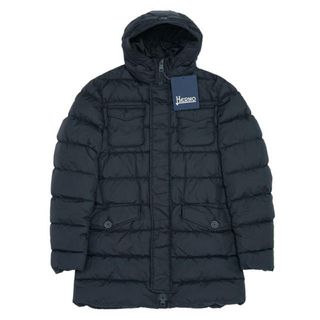 ヘルノ(HERNO)のHerno(ヘルノ) PI0191U Down Jacket Herno In Nylon Black(ダウンジャケット)