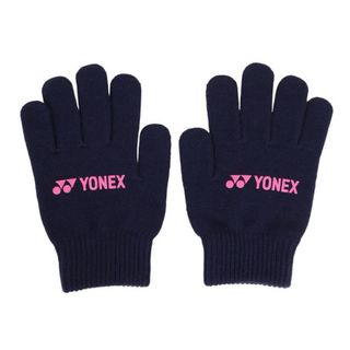 ヨネックス(YONEX)の送料無料 新品 日本製 YONEX ユニセックス グローブ L ネイビーブルー(その他)