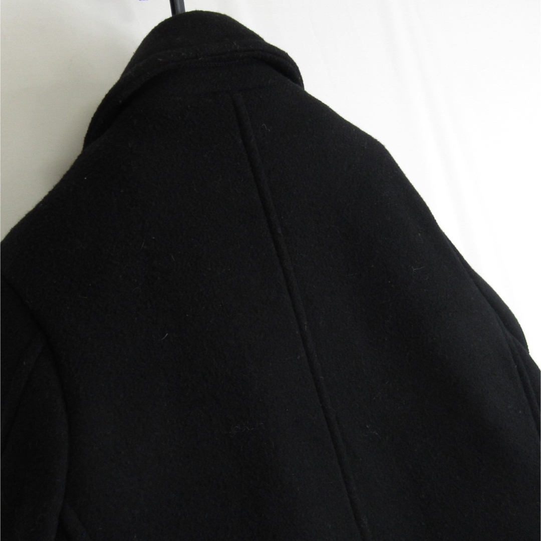 BEAMS BOY(ビームスボーイ)のBEAMS BOY × Raincheetah イギリス製 ウール Pコート レディースのジャケット/アウター(ピーコート)の商品写真