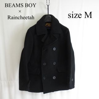 ビームスボーイ(BEAMS BOY)のBEAMS BOY × Raincheetah イギリス製 ウール Pコート(ピーコート)