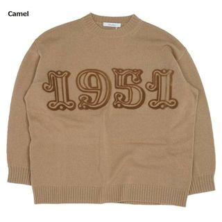 マックスマーラ(Max Mara)のMAX MARA マックスマーラ FIDO ウール カシミヤ オーバーサイズニット Camel(ニット/セーター)