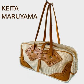 ケイタマルヤマ(KEITA MARUYAMA TOKYO PARIS)のKEITA MARUYAMA レザー レースカットワーク ショルダーバッグ(ショルダーバッグ)