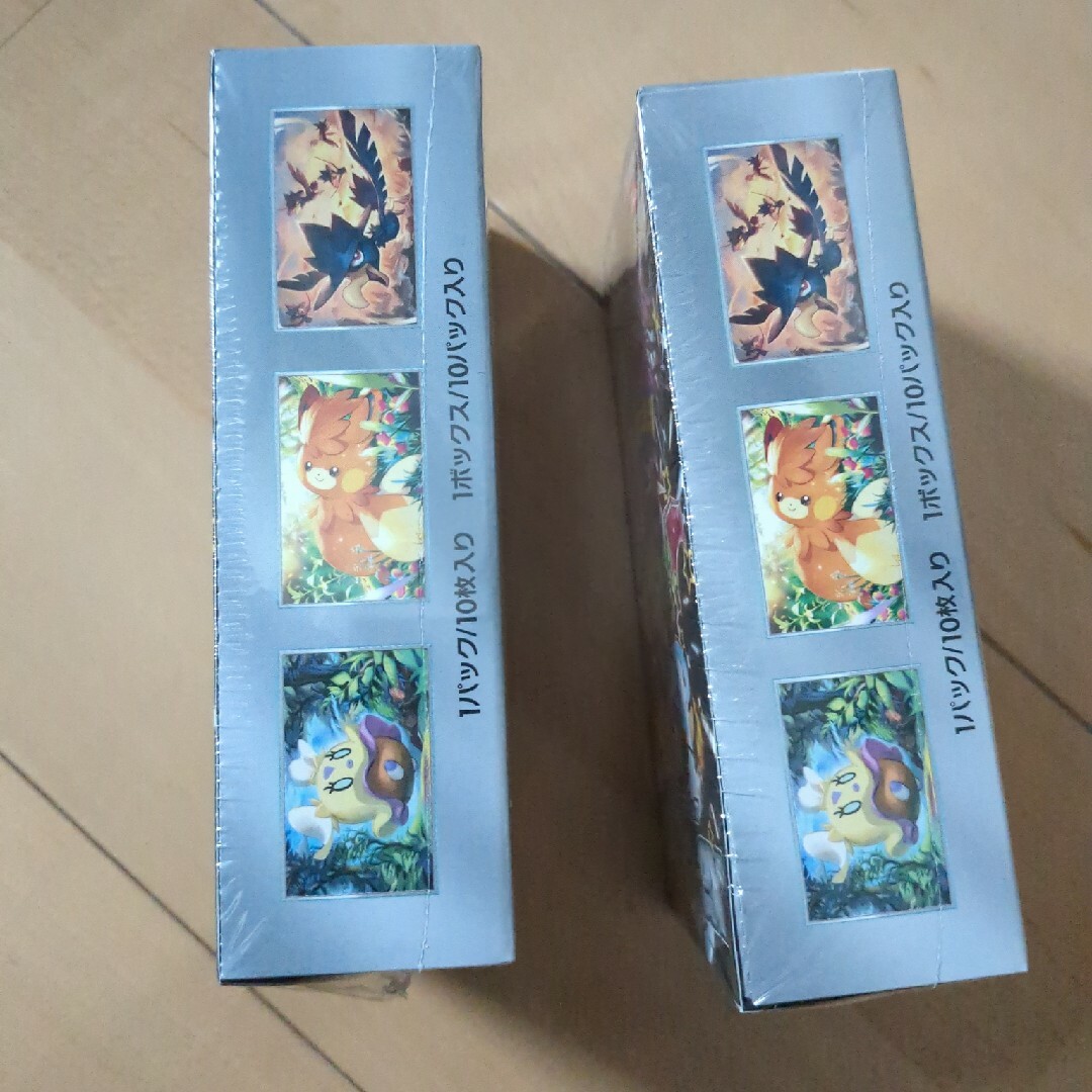 シュリンク付き シャイニートレジャーex 2BOX シュリンク付き シャイニートレジャーex 2BOX