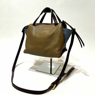 ジャンニキャリーニ(GIANNI CHIARINI)の【極美品】GIANNI CHIARINI オリガミ　2way ショルダーバッグ(ショルダーバッグ)