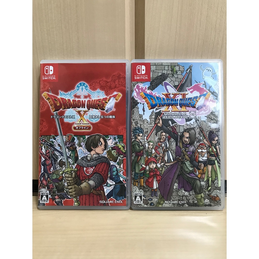 Nintendo Switch - 美品✨ドラゴンクエストXオフライン＆ドラゴンクエストXIセット✨