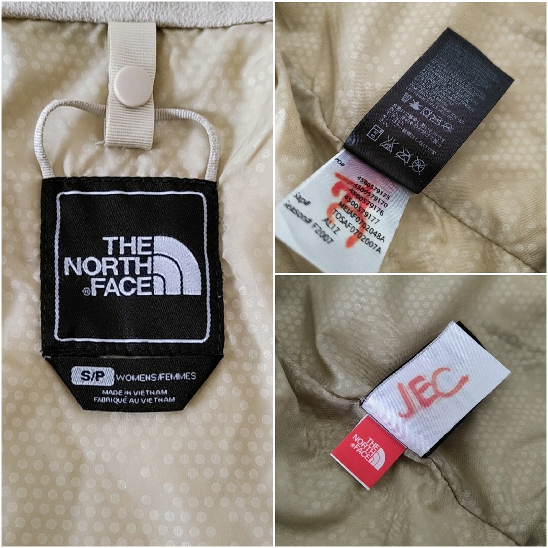 THE NORTH FACE(ザノースフェイス)のノースフェイス　フルジップ　マウンテンライトジャケット　アイボリー　Sサイズ レディースのジャケット/アウター(ブルゾン)の商品写真