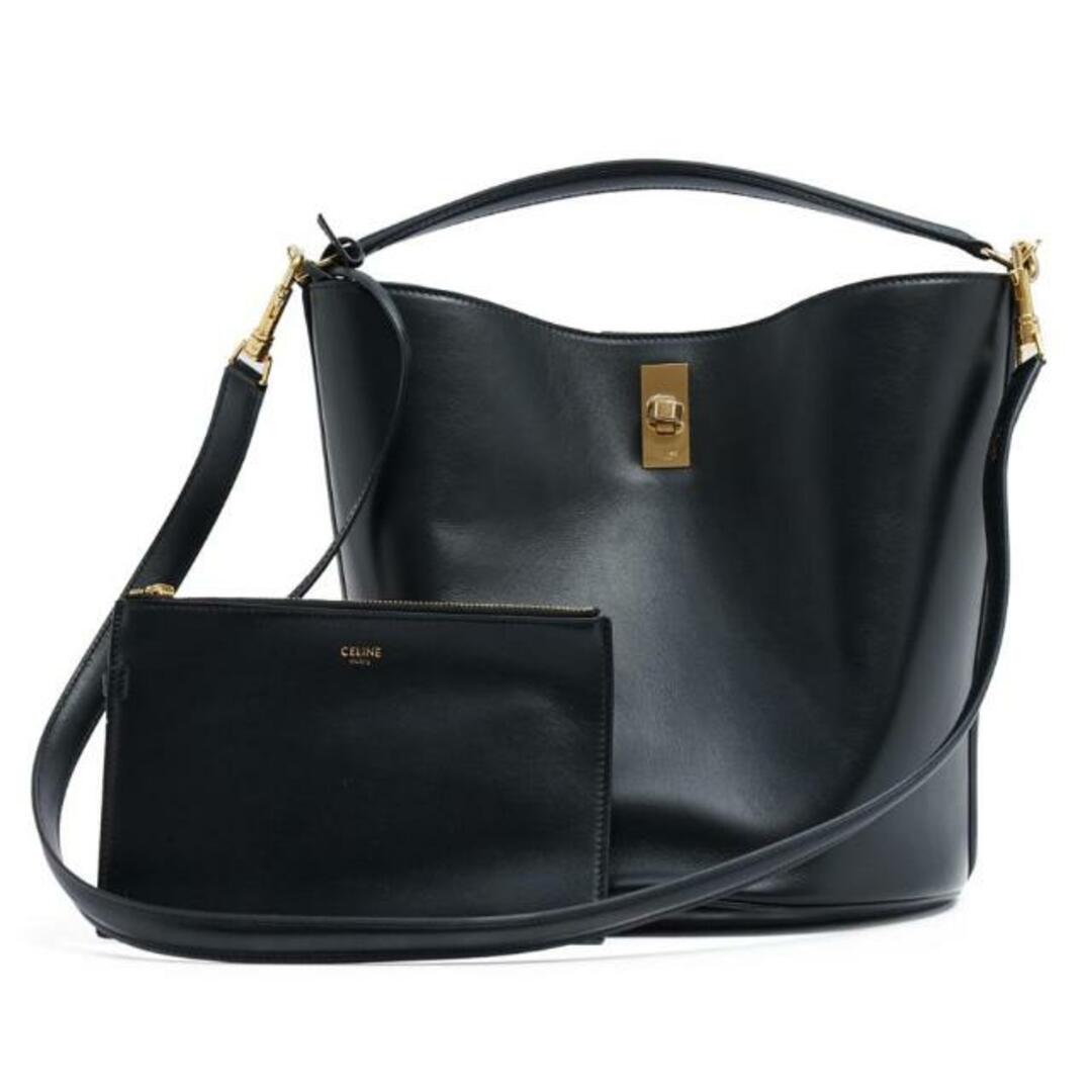 celine(セリーヌ)のCELINE 195573CR4 16バケットバッグ スムースカーフスキン Black レディースのバッグ(ショルダーバッグ)の商品写真