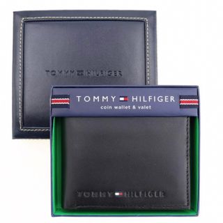 トミーヒルフィガー(TOMMY HILFIGER)の新品 トミー メンズ 財布 ブラック 正規品　(折り財布)