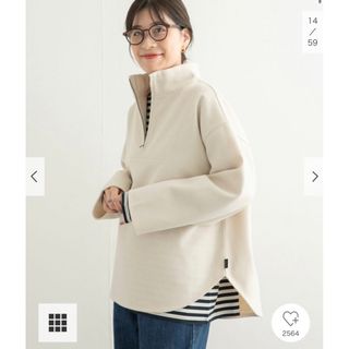 URBAN RESEARCH DOORS - 新品未使用◉ DOORS add fabrics ハーフZIP