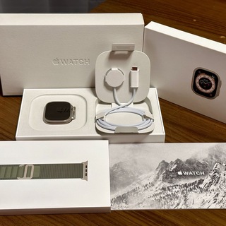 アップルウォッチ(Apple Watch)のApple Watch Ultra GPS+Cellularモデル 49mm(その他)