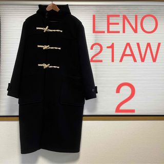 ブラームス(blurhms)の2 leno 21AW ダッフルコート h2102-c0002 黒 リノ(ダッフルコート)