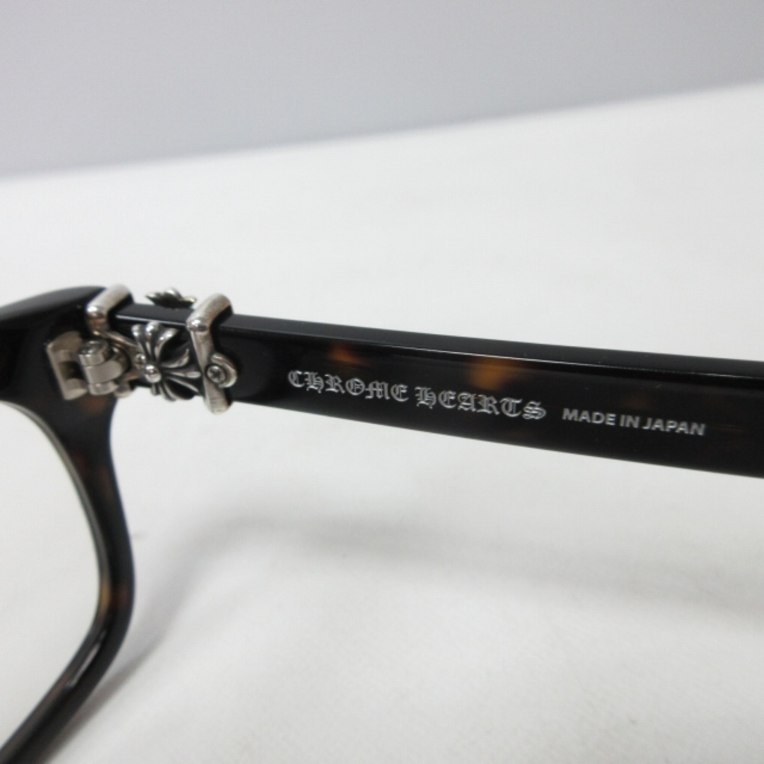Chrome Hearts(クロムハーツ)のクロムハーツ VAGILANTE 眼鏡 CHプラス 54□19 ■GY26 メンズのファッション小物(サングラス/メガネ)の商品写真