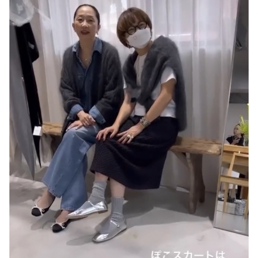 東洋紡糸 hiro&megu カシミヤファーカーディガンの通販 by さっ 東洋紡糸 hiro&megu カシミヤファーカーディガンの通販 by さっ