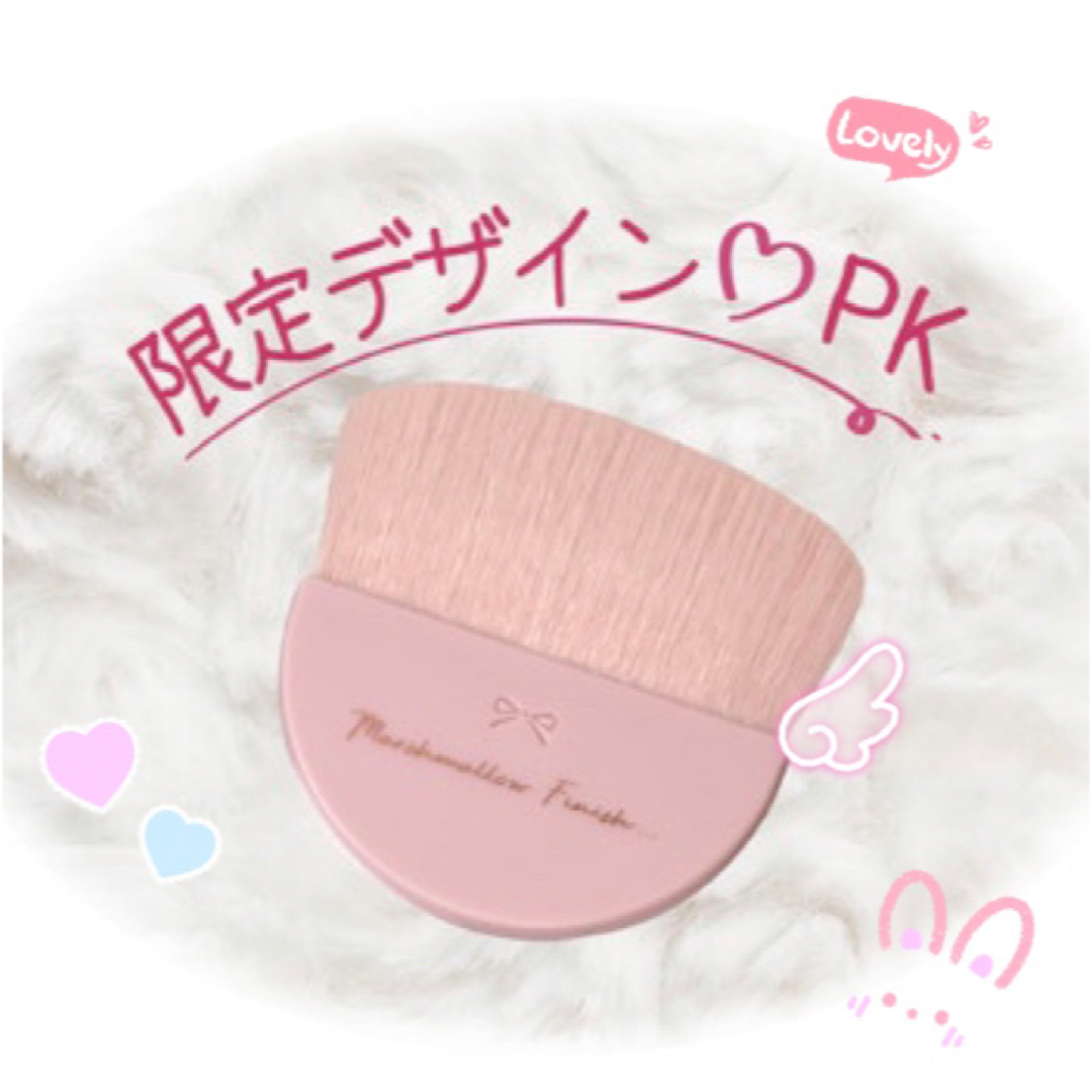 CANMAKE(キャンメイク)の可愛すぎる❤︎うさちゃん🐇×さくらんぼ🍒ナチュラルふわふわ専用フェイスブラシ コスメ/美容のメイク道具/ケアグッズ(ブラシ・チップ)の商品写真