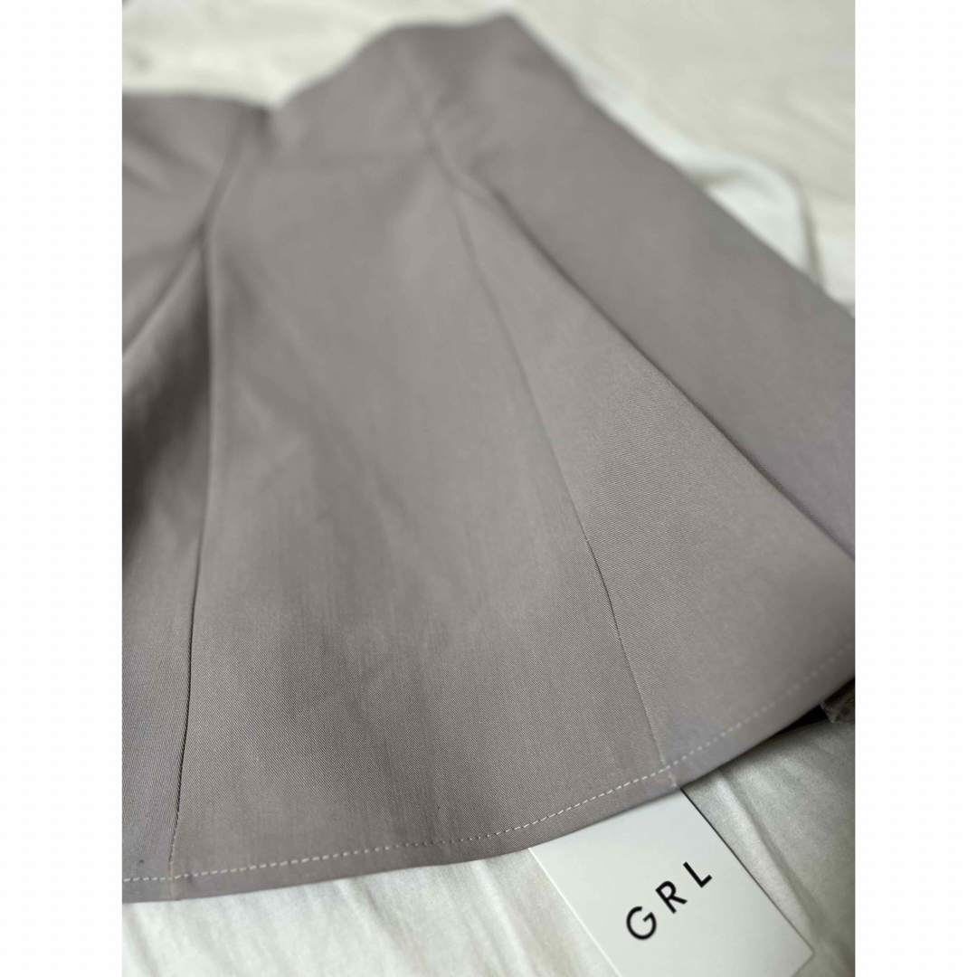 GRL(グレイル)の【♪チャーミー♪様】インパン裏地付きフレアミニスカート at1747 レディースのスカート(ミニスカート)の商品写真