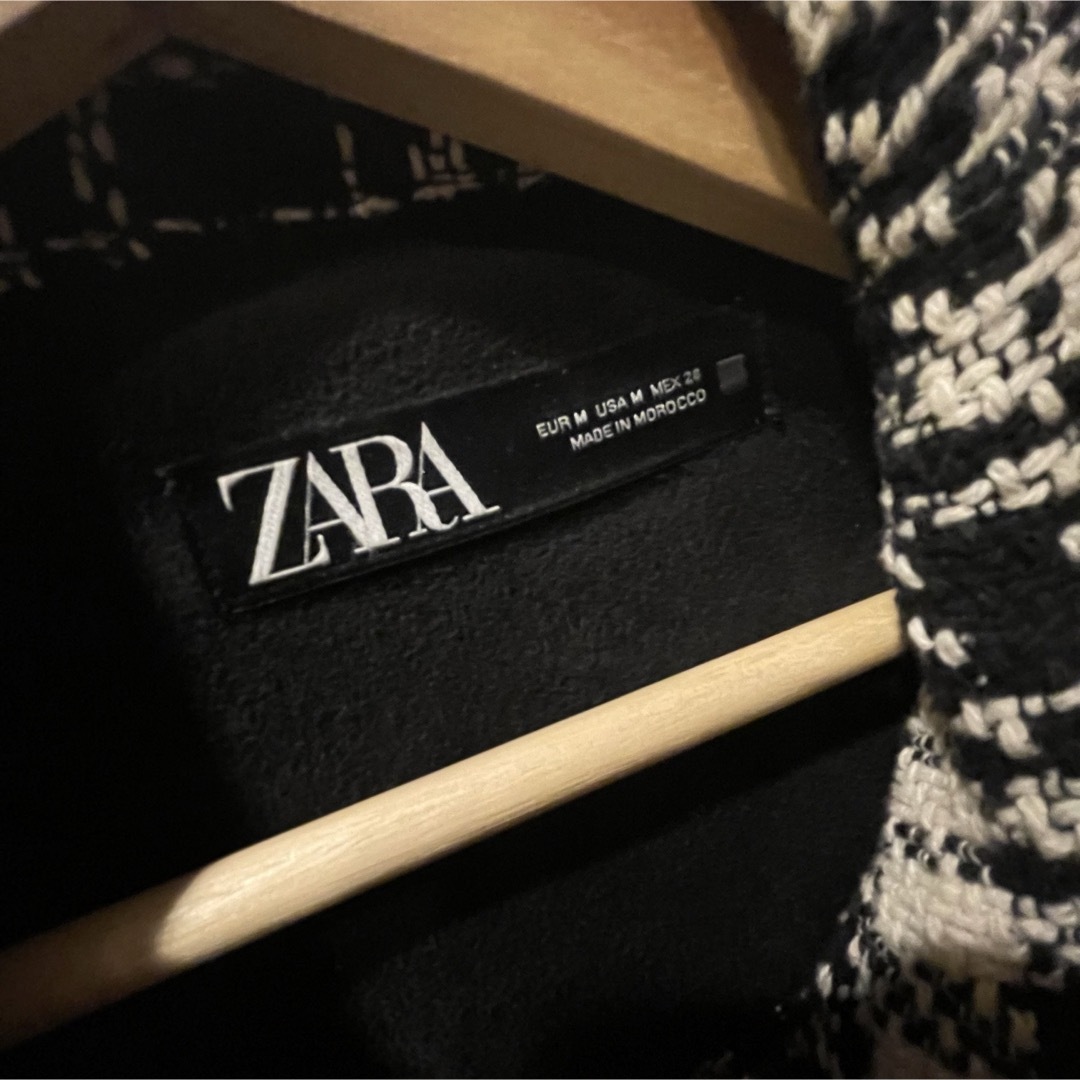 ZARA(ザラ)のZARAザラシャツジャケット レディースのジャケット/アウター(ロングコート)の商品写真