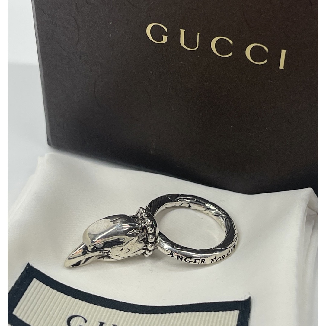 Gucci(グッチ)のGUCCI (グッチ)アンガーフォレスト イーグルヘッド リング レディースのアクセサリー(リング(指輪))の商品写真