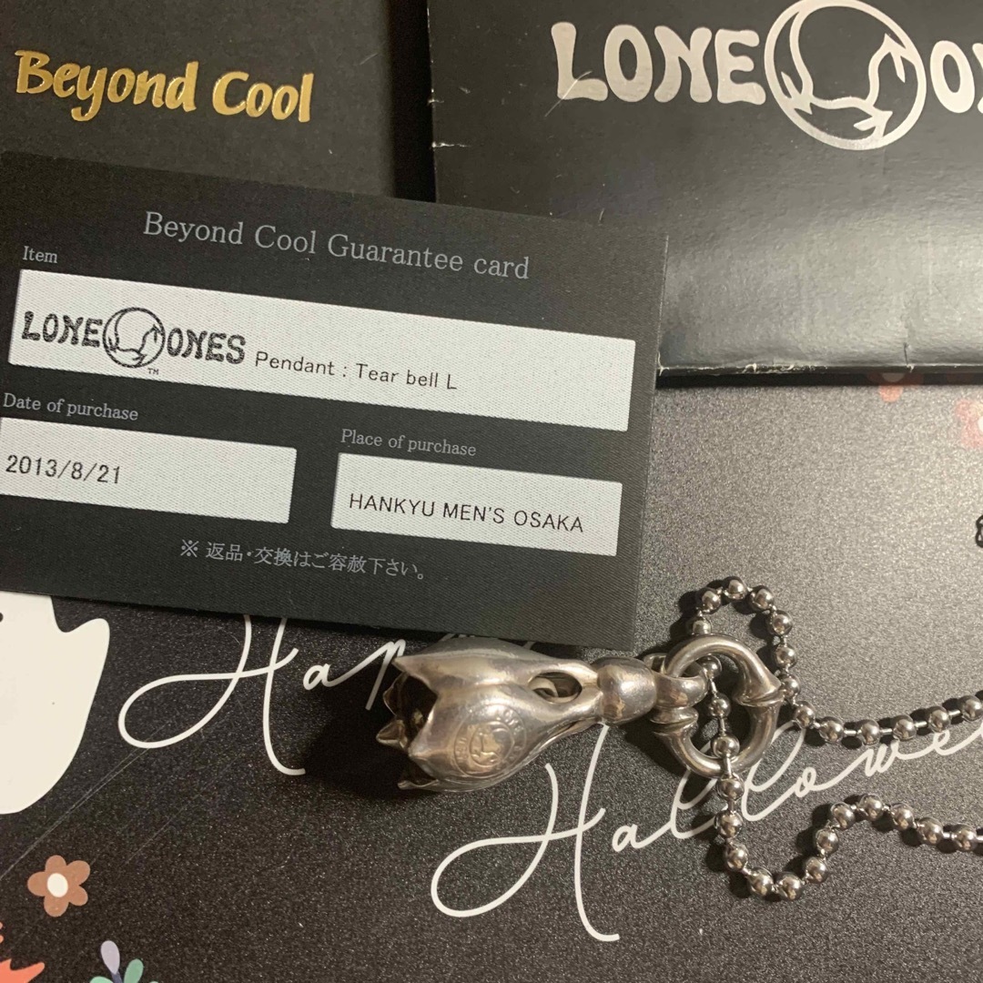 LONE ONES(ロンワンズ)の正規品ロンワンズティアベルL値下げ済み メンズのアクセサリー(ネックレス)の商品写真