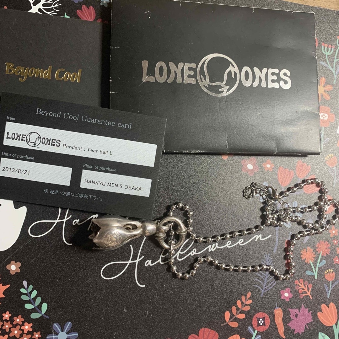 LONE ONES(ロンワンズ)の正規品ロンワンズティアベルL値下げ済み メンズのアクセサリー(ネックレス)の商品写真