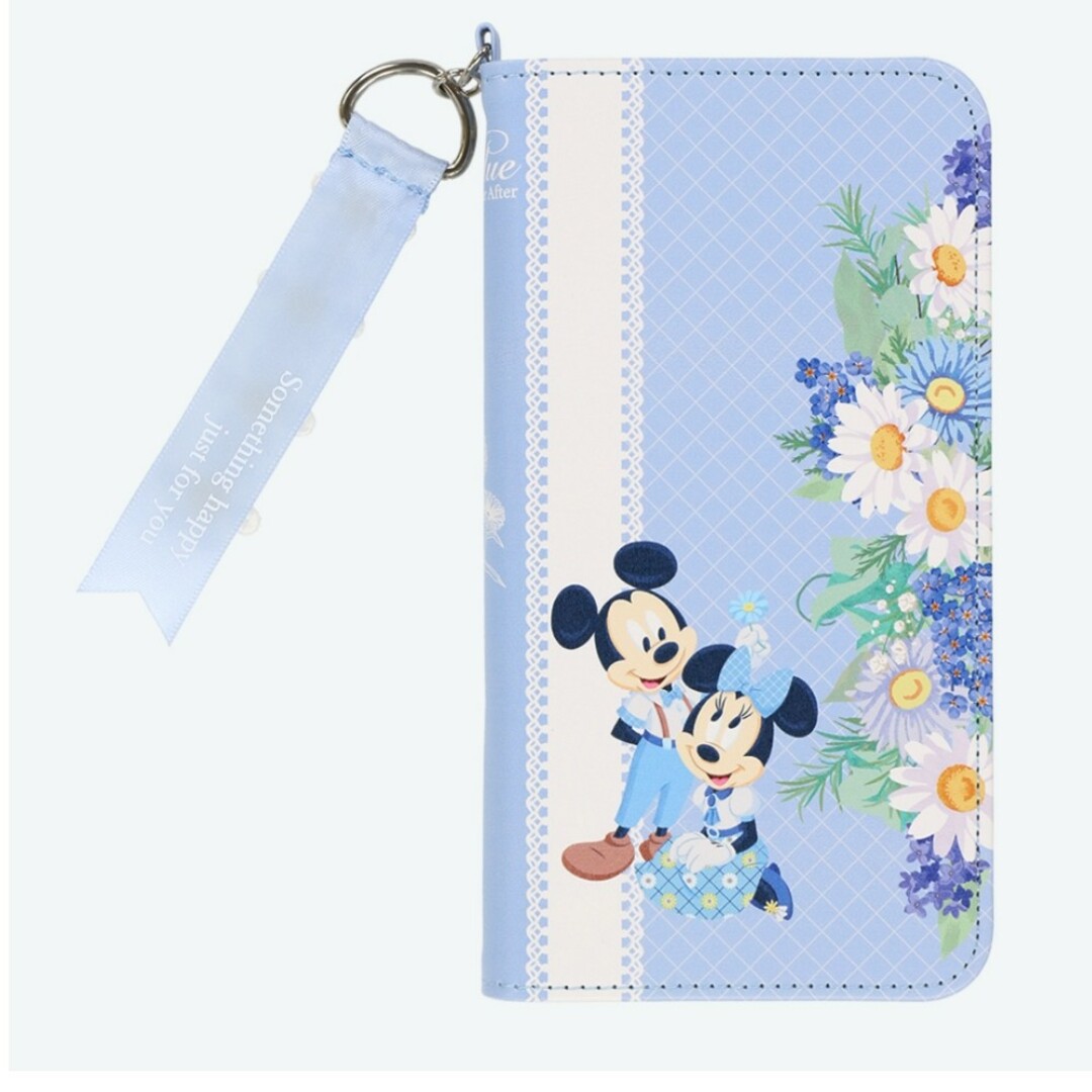 Disney(ディズニー)の【新品】ディズニー★スマホケース★Disney Blue Ever After スマホ/家電/カメラのスマホアクセサリー(モバイルケース/カバー)の商品写真