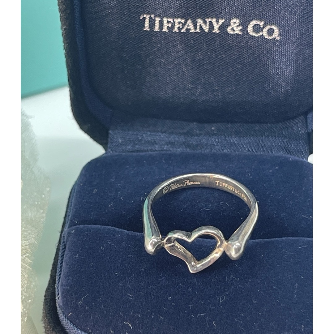 Tiffany & Co.(ティファニー)のTIFFANY&Co(ティファニー )オープンハート シルバーリング レディースのアクセサリー(リング(指輪))の商品写真