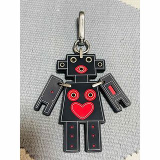 プラダ(PRADA)のプラダ　ロボット　ラバーチャーム　キーホルダー　ハート(キーホルダー)