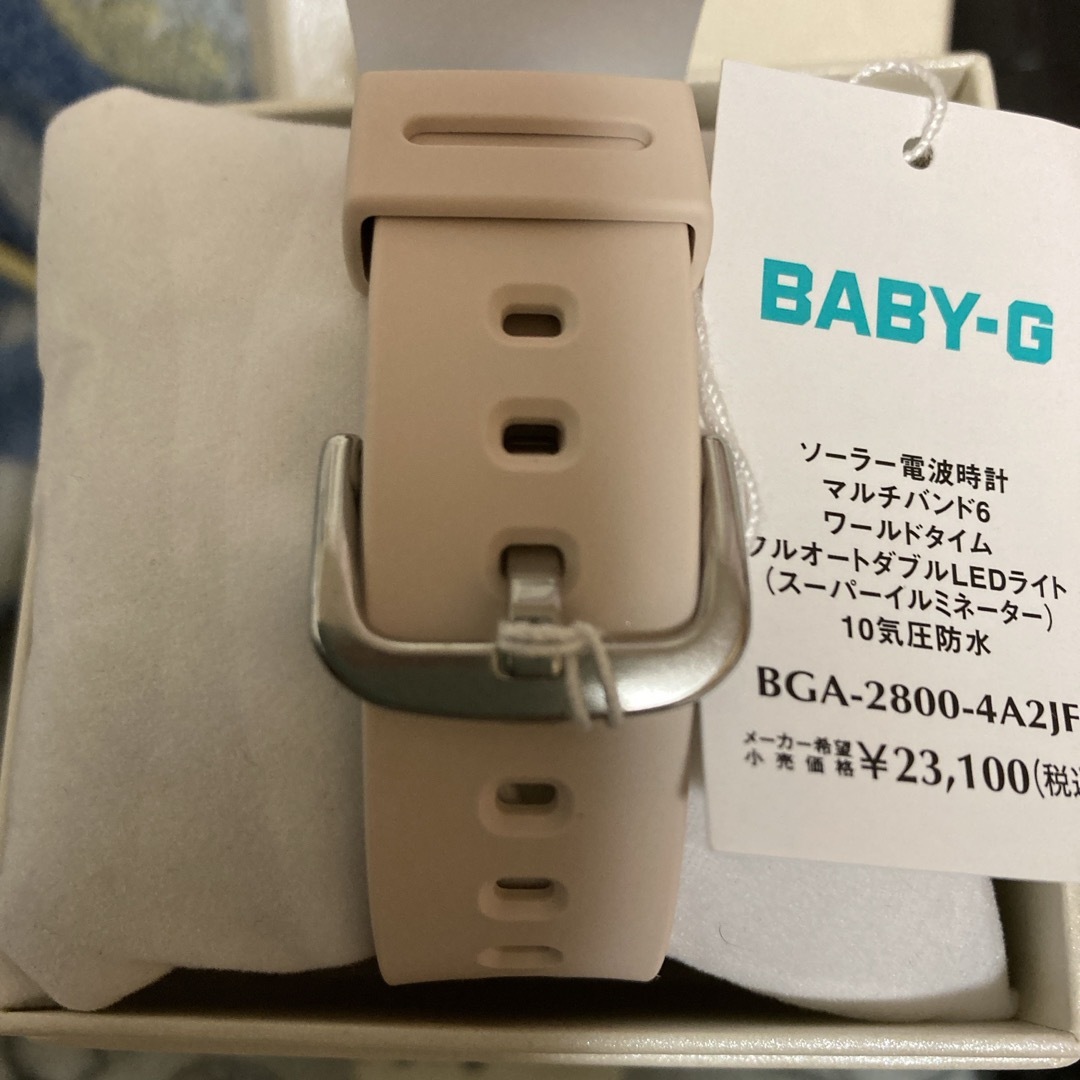 Baby-G(ベビージー)のCASIO Baby-G BGA-2800-4A2JF ⭐︎未使用品 レディースのファッション小物(腕時計)の商品写真