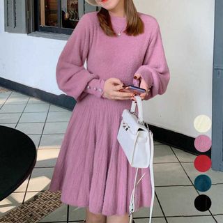 ミニワンピース(レディース)(パープル/紫色系)の通販 4,000点以上