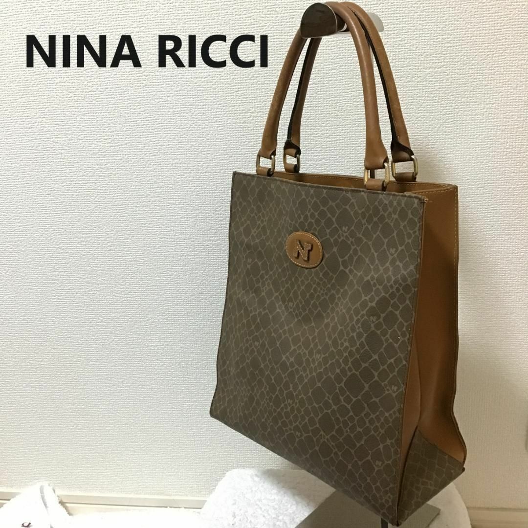 人気No.1/本体 美品✨NINA RICCI 美品✨希少 ニナリッチセミショルダー ...