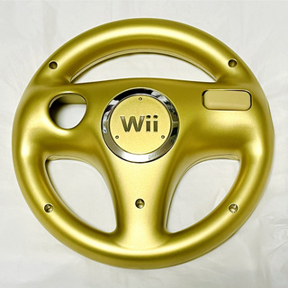 ウィー(Wii)の激レア ノベルティ Wii ハンドル コントローラー マリオカート専用 未発売品(その他)