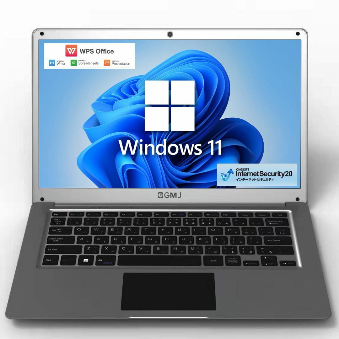 【2023年モデル】GM-JAPAN ノートパソコン Windows 11 OfDDR46GBオンボードSSD