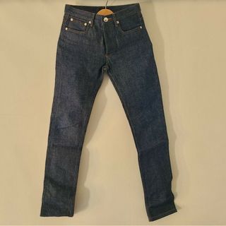 A.P.C.(アーペーセー) インディゴセルビッチデニムパンツ メンズ パンツ30_バズストア