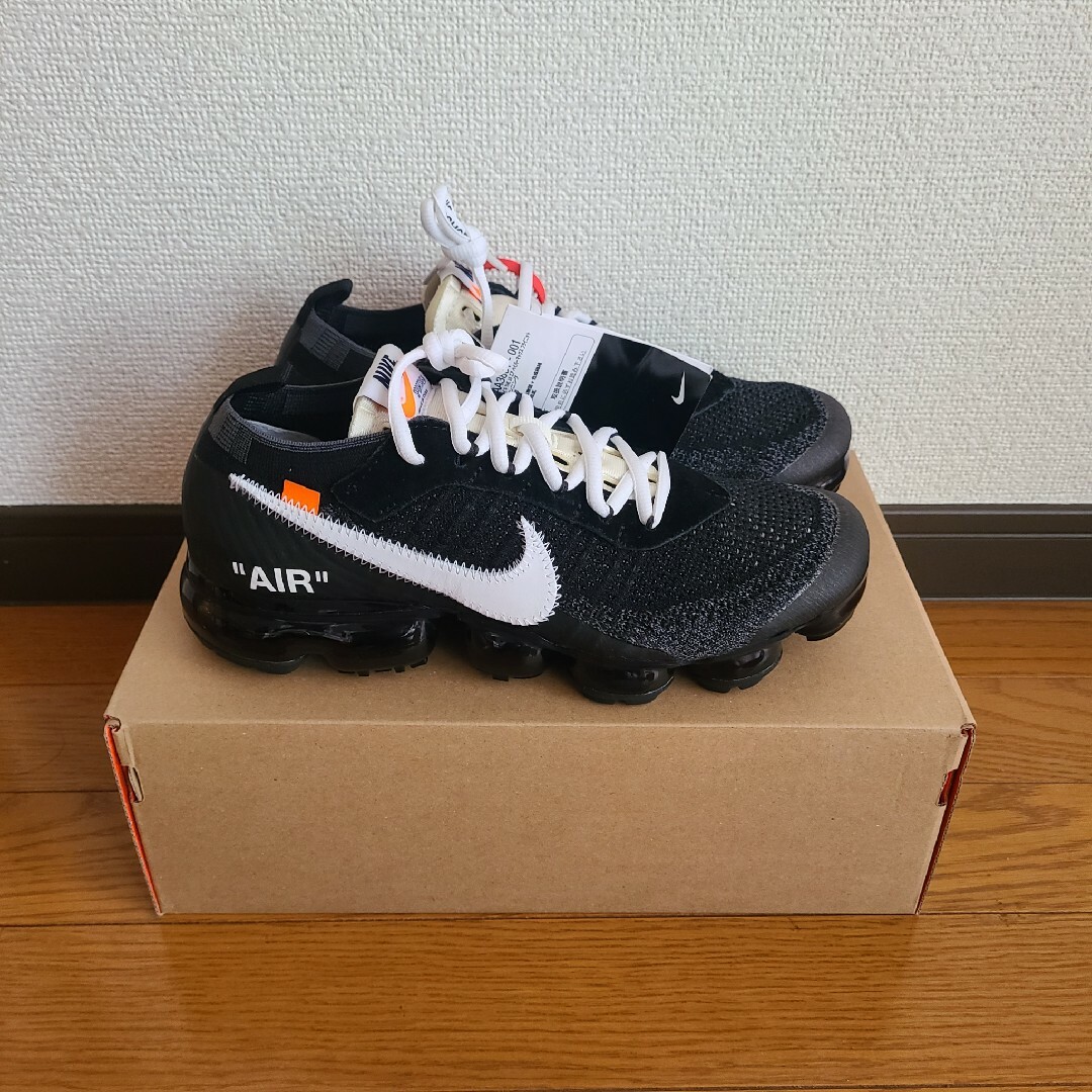 NIKE(ナイキ)の【新品未使用】NIKE×Off-White VaporMax 26.5cm メンズの靴/シューズ(スニーカー)の商品写真