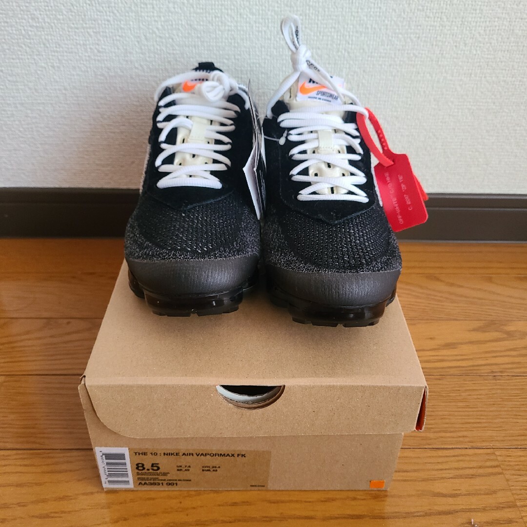 NIKE(ナイキ)の【新品未使用】NIKE×Off-White VaporMax 26.5cm メンズの靴/シューズ(スニーカー)の商品写真