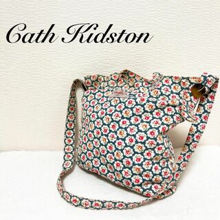 キャスキッドソン(Cath Kidston)の美品✨CATH KIDSTONキャスキッドソンショルダーバッグハンドバッグ花総柄(ショルダーバッグ)