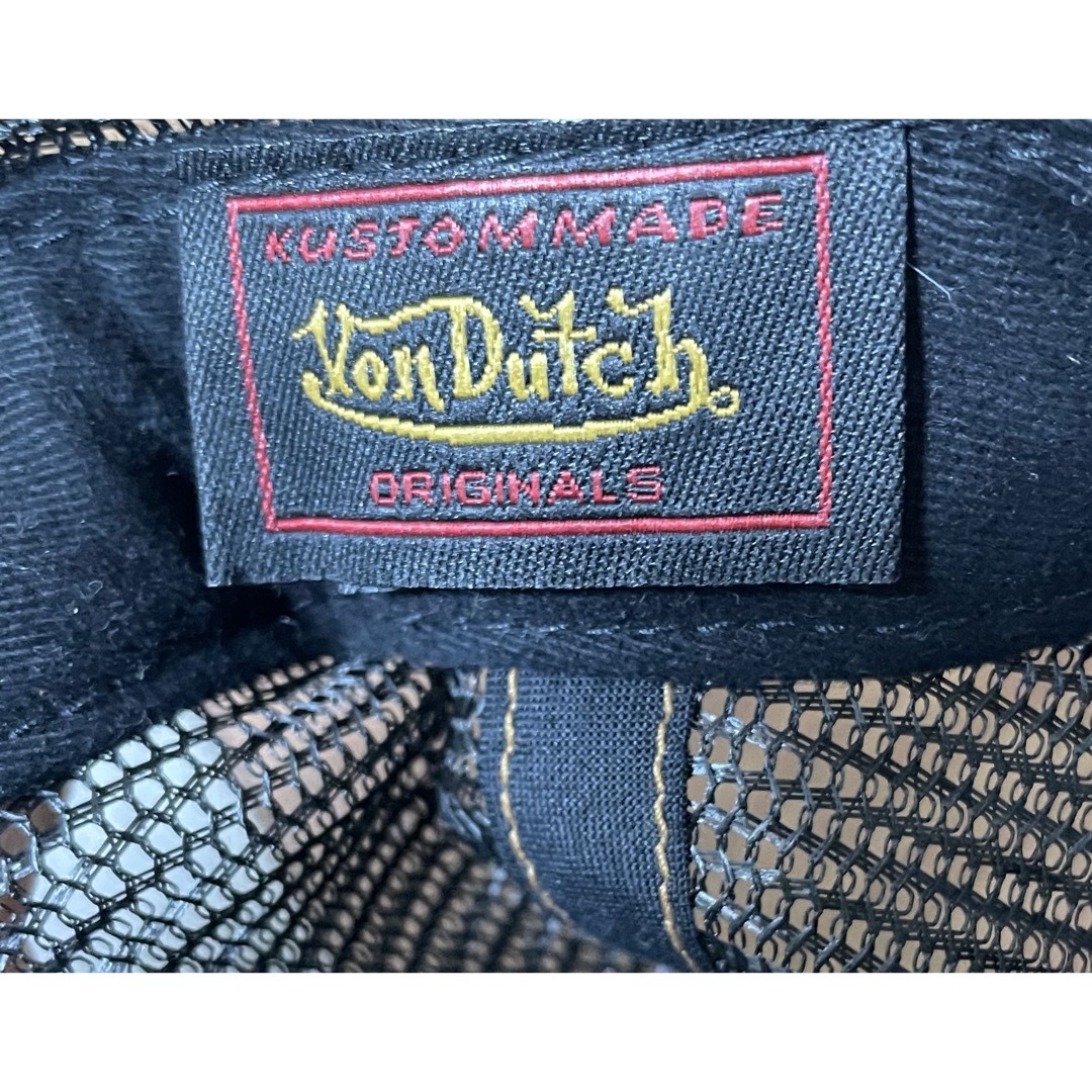 Von Dutch(ボンダッチ)の【本日限定お値下げ】Von Dutch スゥェードメッシュキャップ レディースの帽子(キャップ)の商品写真