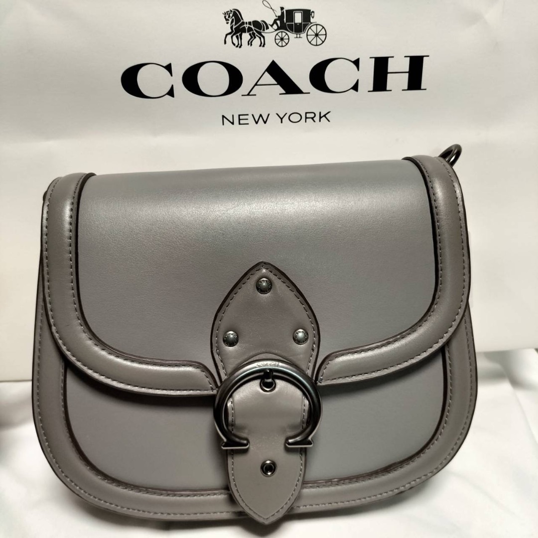 COACH - クリスマス限定特別価格コーチ　ショルダー　グレー