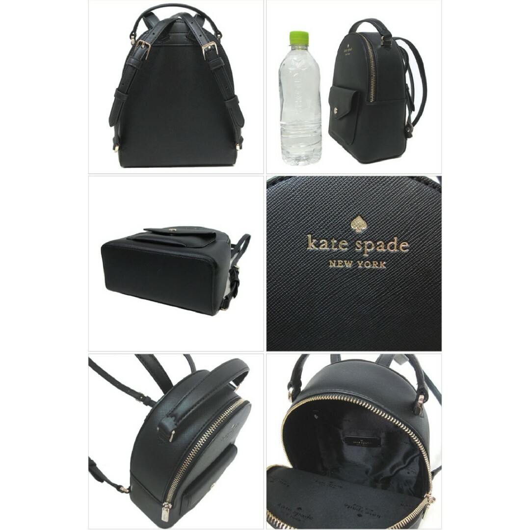 kate spade new york(ケイトスペードニューヨーク)のケイトスペード バックパック K8702 001(ブラック) レディース レディースのバッグ(リュック/バックパック)の商品写真