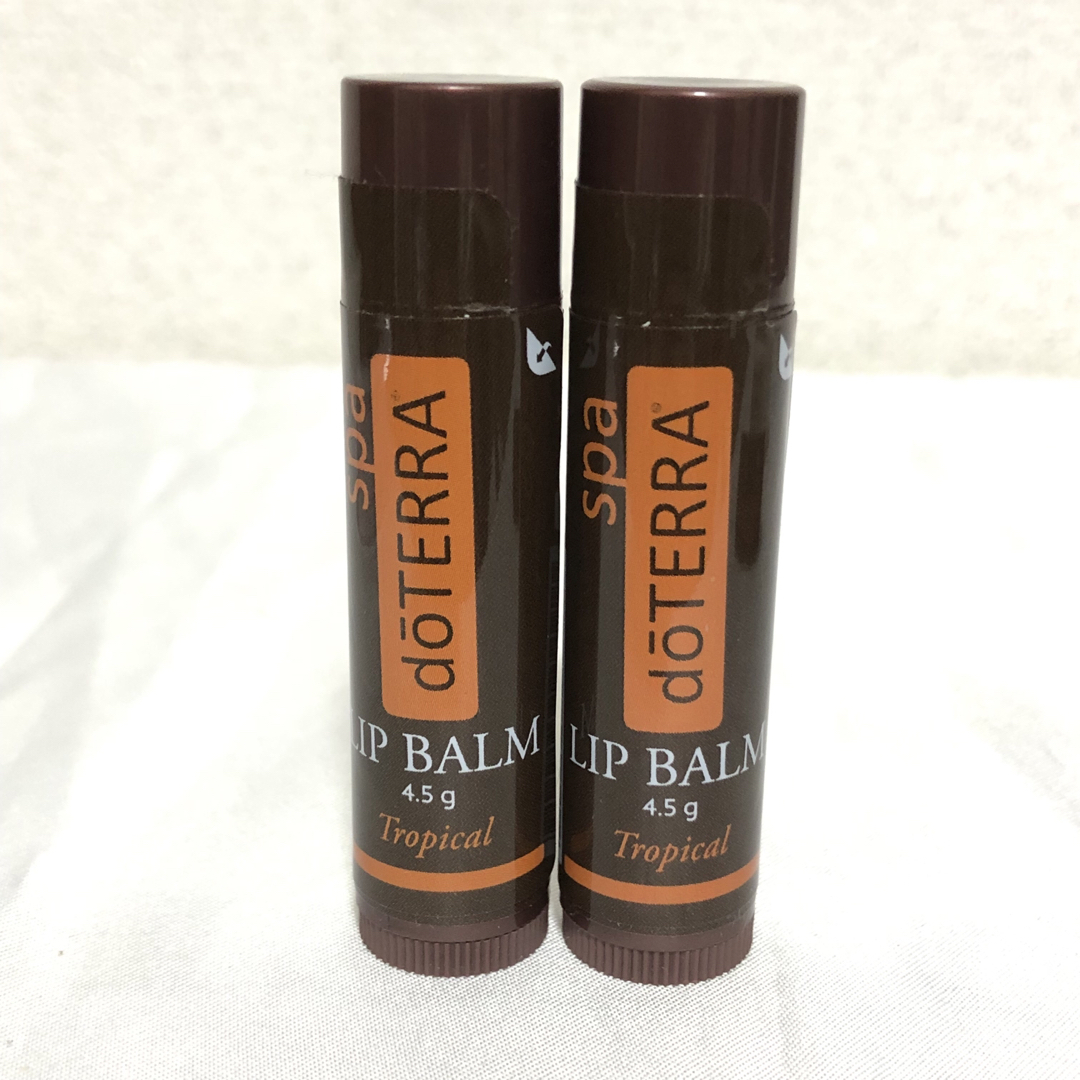 doTERRA(ドテラ)の新品 doTERRA spa ドテラスパ リップバーム トロピカル 2本セット コスメ/美容のスキンケア/基礎化粧品(リップケア/リップクリーム)の商品写真