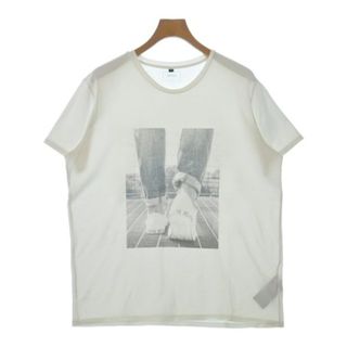 アルマーニジーンズ(ARMANI JEANS)のARMANI JEANS アルマーニジーンズ Tシャツ・カットソー 3XL 白 【古着】【中古】(Tシャツ/カットソー(半袖/袖なし))