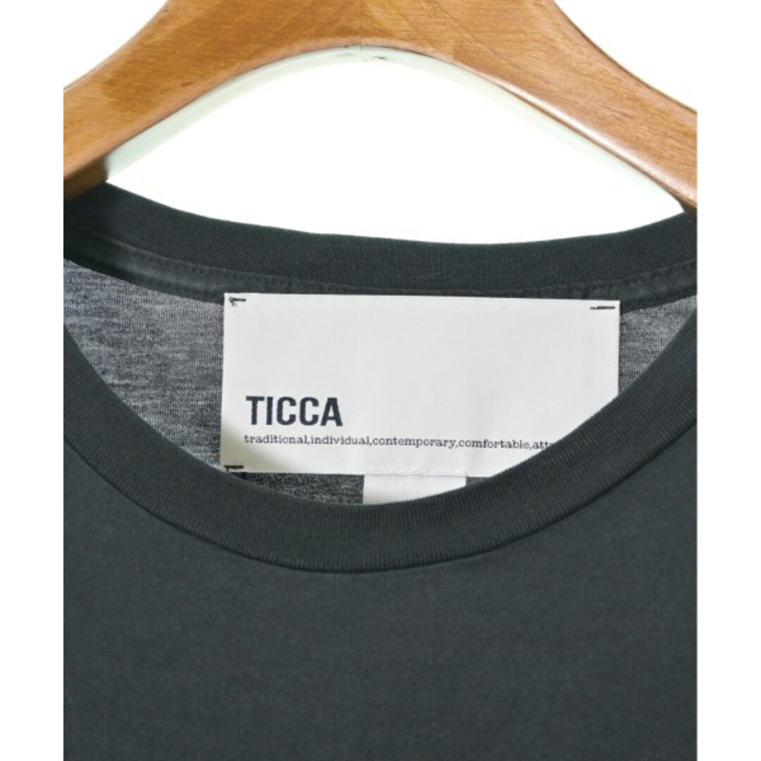 TICCA(ティッカ)のTICCA ティッカ Tシャツ・カットソー F ダークグレー 【古着】【中古】 レディースのトップス(カットソー(半袖/袖なし))の商品写真