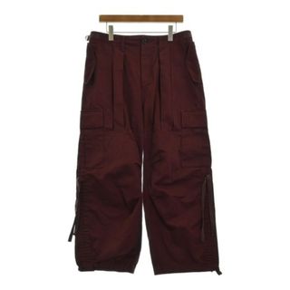 アンダーカバー(UNDERCOVER)のUNDER COVER アンダーカバー カーゴパンツ 2(M位) エンジ系 【古着】【中古】(ワークパンツ/カーゴパンツ)