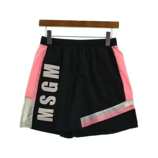 エムエスジイエム(MSGM)のMSGM エムエスジーエム ショートパンツ 40(M位) 黒 【古着】【中古】(ショートパンツ)