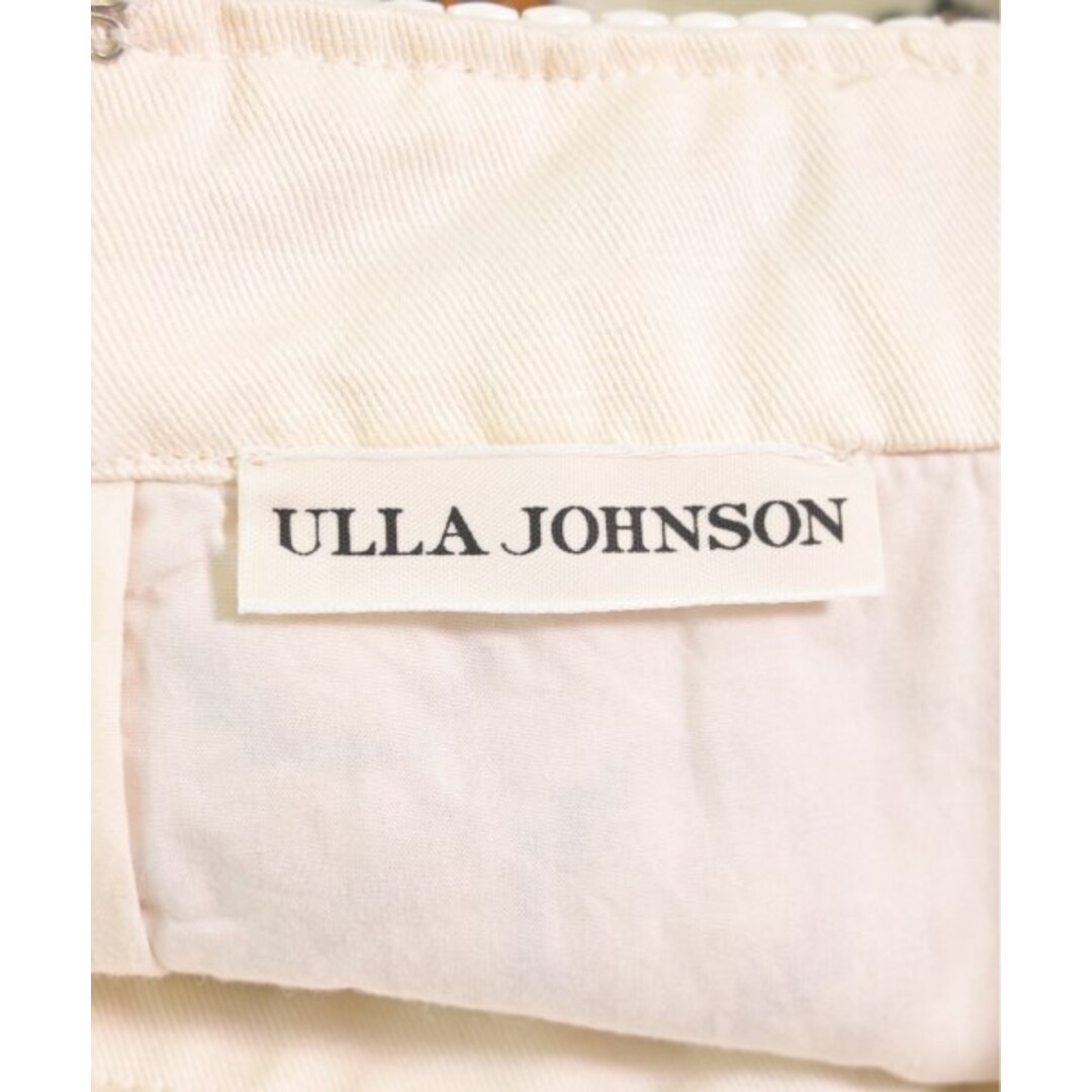 ULLA JOHNSON(ウラジョンソン)のULLA JOHNSON ワンピース 0(XS位) アイボリーx茶系x紺等 【古着】【中古】 レディースのワンピース(ひざ丈ワンピース)の商品写真